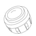 KOHLER K-1268818 Aerator, Medium, 1.2 Gpm