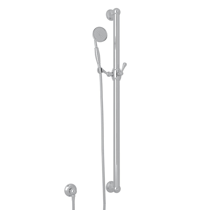 ROHL 1272E Handshower Set With 39" Grab Bar and Single Function Handshower