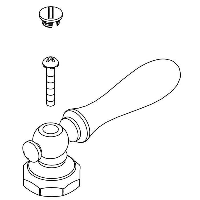 KOHLER K-1277733 Bridge Lever Handle Kit