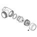 KOHLER K-1286778 Stop Assembly, 1” Npt