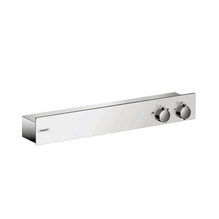 hansgrohe 13108001 Shower Tablet 600 2-Function Exposed Shower Thermostat Trim in Chrome