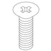 KOHLER K-1350361 Screw, 8-32 X .469