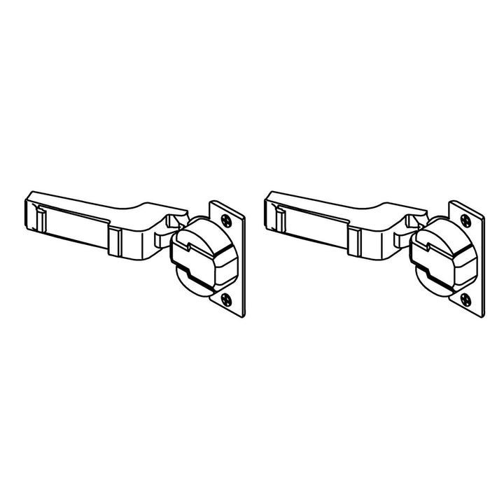 KOHLER K-1374719 Door Hinge Service Kit, Half Overlay