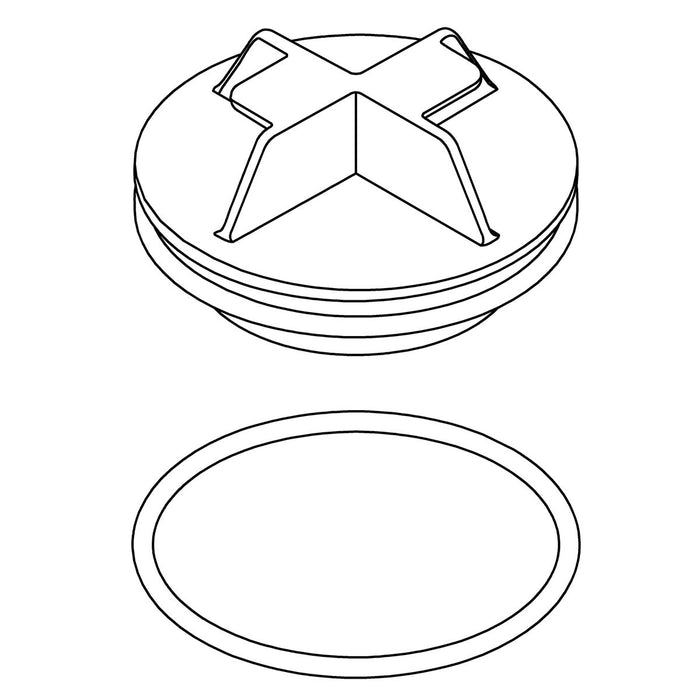 KOHLER K-1388303 Manual Piston Cover Assembly