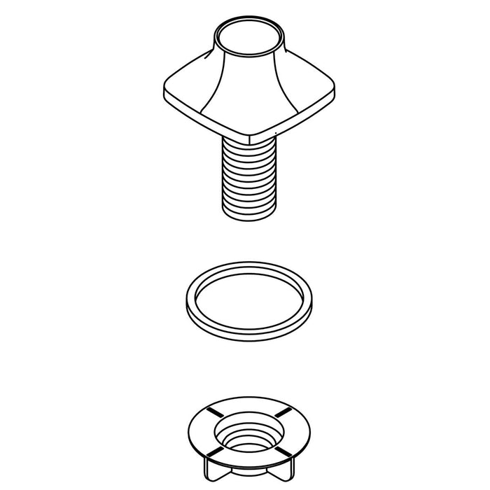 KOHLER K-1396842 Side Spray Escutcheon Kit