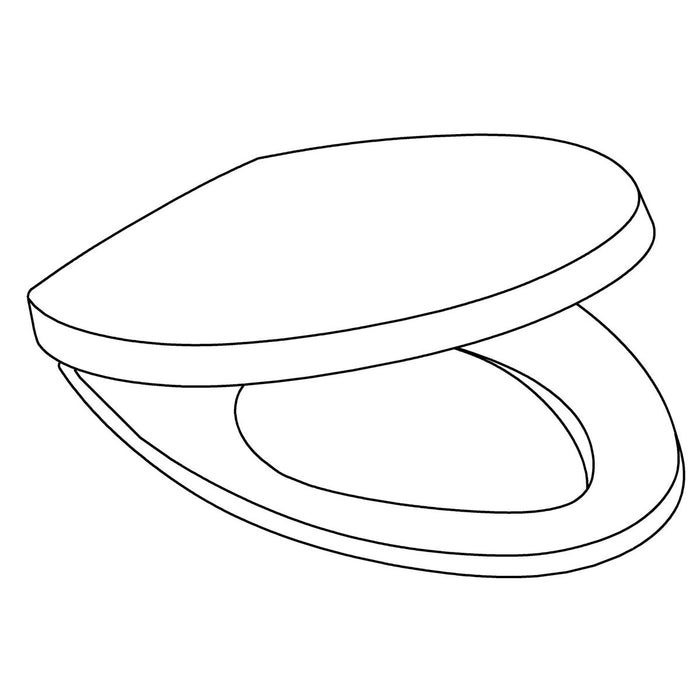 KOHLER K-1422715 Veil Toilet Seat