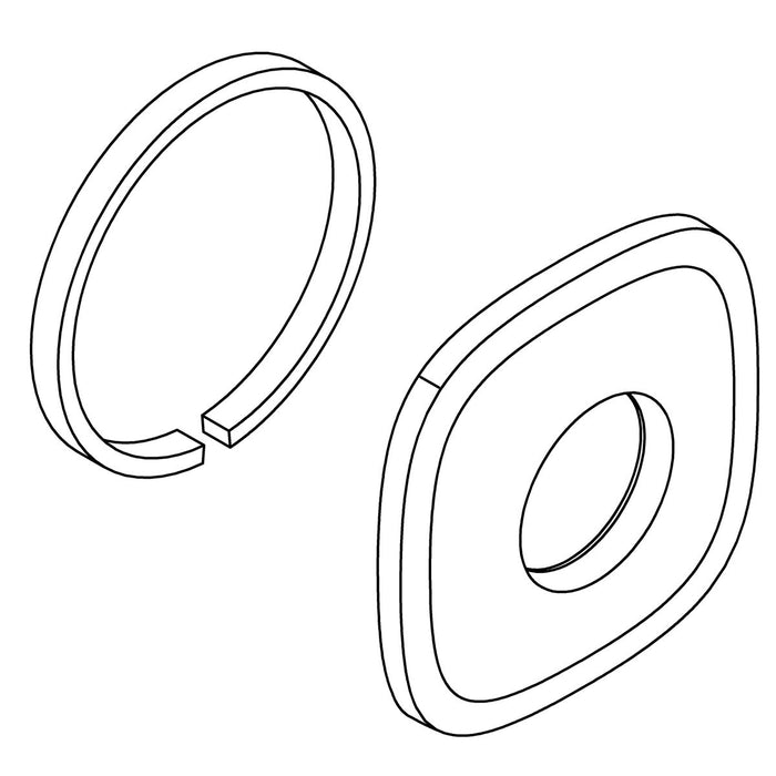 KOHLER K-1430888 Assembly, Escutcheon
