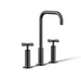 KOHLER Purist Widespread bathroom sink faucet with Cross handles, 1.2 gpm