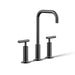 KOHLER Purist Widespread bathroom sink faucet with Lever handles, 1.2 gpm