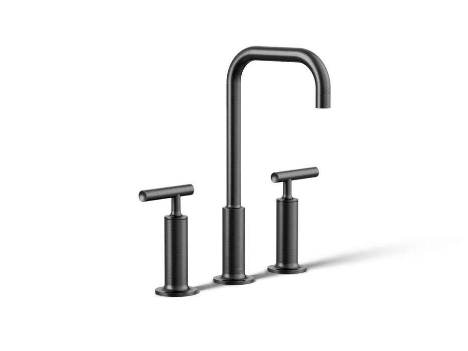 KOHLER Purist Widespread bathroom sink faucet with Lever handles, 1.2 gpm