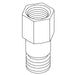 KOHLER K-1466951 Assembly, Arm Adapter Npt