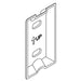 KOHLER K-1468650 Plate, Wall Mount