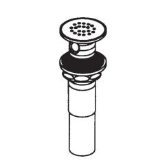 Moen 14750 1 - 1/4" Grid Strainer Drain Assembly in Chrome
