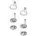 KOHLER K-1481363 Hinge Bottom Cover Mount Service Kit