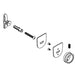 KOHLER K-1505318 Hardware Kit