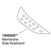 KOHLER K-1505503 SIDE KEYBOARD MEMBRANE