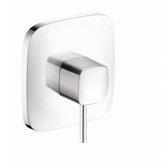 hansgrohe 15407401 Pura Vida Pressure Balanced Valve Trim - Less Valve in Chrome/White
