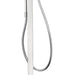 hansgrohe 15473401 Pura Vida Tub Filler Faucet Free Standing with 2.5 GPM Multi Function Hand Shower in Chrome/White