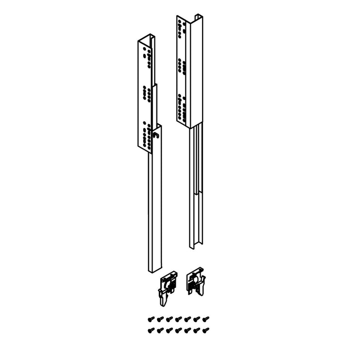 KOHLER K-1557934 KIT, 18IN DRAWER SLIDES WITH CLIPS, PAIR