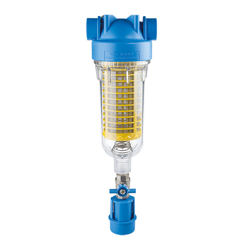 Atlas Filtri RA6000041 HYDRA Self-cleaning - Stainless Steel Cartridge 90 Micron - 1" NPT - Bracket & Wrench