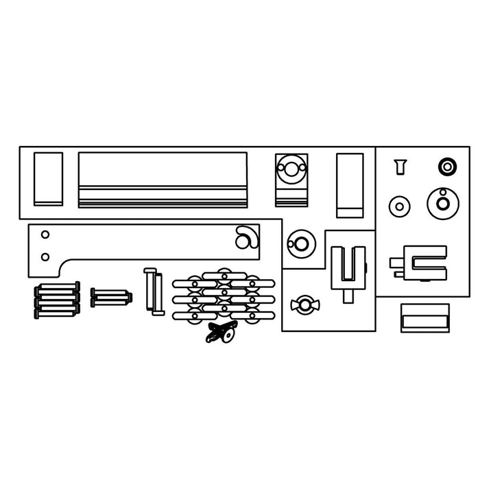 KOHLER K-1619864 36" Hardware Kit