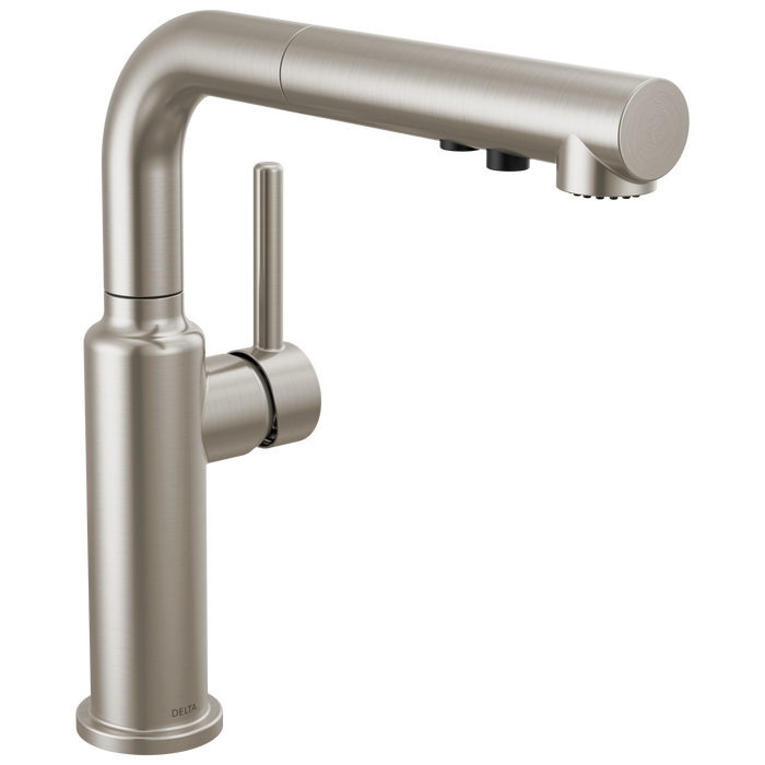 Delta Daneri 16879 Single Handle Pull-Out Kitchen Faucet - Stainless