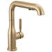 Delta Almari 16943 Single Handle Pull-Out Kitchen Faucet - Champagne Bronze