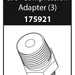 Moen Commercial Parts & Accessories 175921 Adapter kit