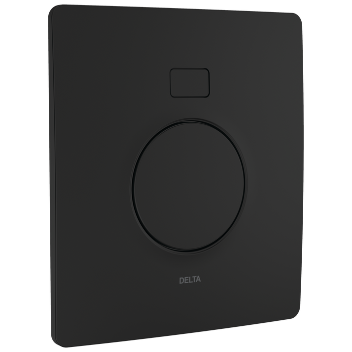Commercial ADS 1800D60TR Electronic WC concealed flush valve with H2Optics Sensing technology - Matte Black