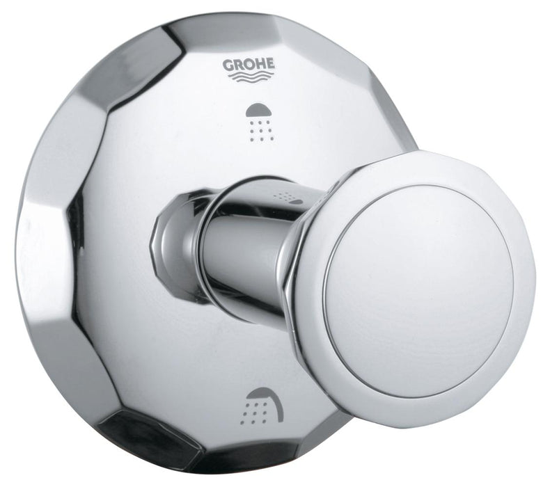 Grohe 19271 Kensington 4 1/4 Inch Three Way Diverter with Round Corona Handle