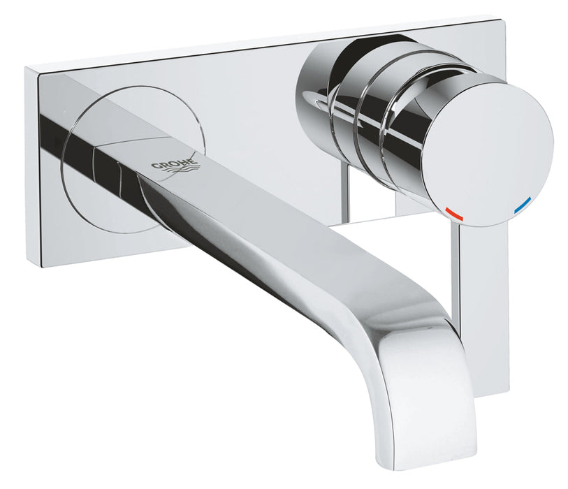Grohe 1938700A Allure 8 5/8 Inch Single Handle Wall Mount M Size Bathroom Faucet