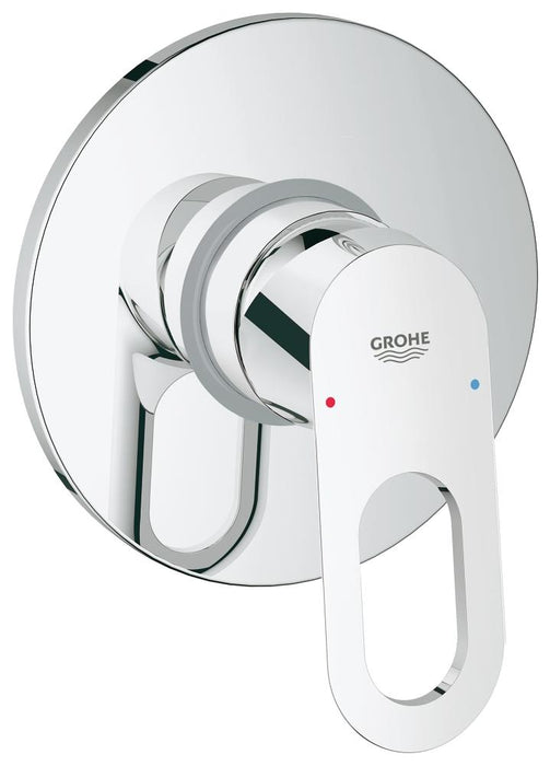 Grohe 19589000 BauLoop 4 1/8 Inch Single Lever Shower Mixer Trim