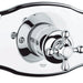 Grohe 19707 Seabury 7 1/2 Inch Pressure Balance Valve Trimset with Matching Handles
