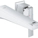 Grohe 1978400A Allure Brilliant 8 1/4 Inch Single Handle Wall Mount Bathroom Faucet