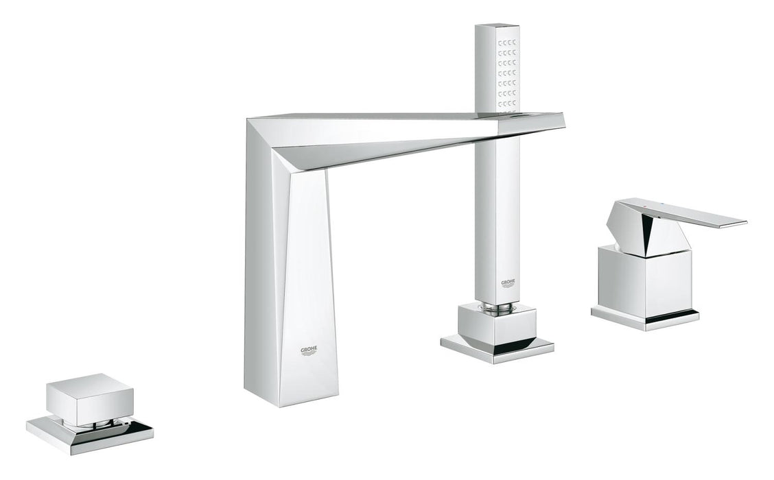 Grohe 19787001 Allure Brilliant Four-Hole Bathtub Faucet with Handshower