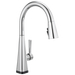 Delta Lenta 19802TLZ Single-Handle Pull-Down Kitchen Faucet with TouchTouch 2O Technology - Chrome