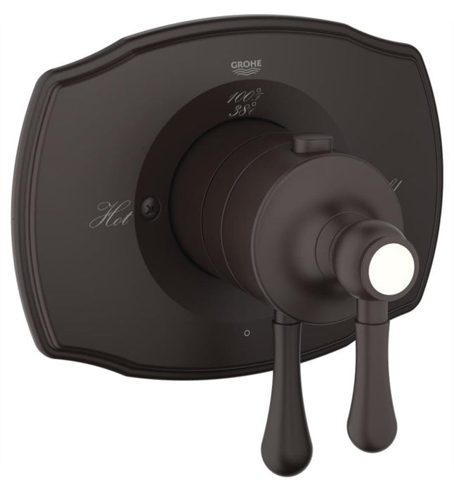 Grohe 19822 Grohflex 2000 7 1/2 Inch Single Function Thermostatic Shower Trim with Control Module