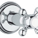 Grohe 19829 Geneva 2 5/8 Inch Volume Control Trim with Cross Handle