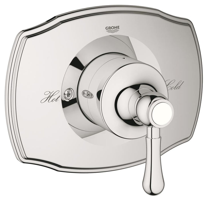 Grohe 19843 Grohtherm 2000 Authentic Single Function Pressure Balance Trim With Control Module