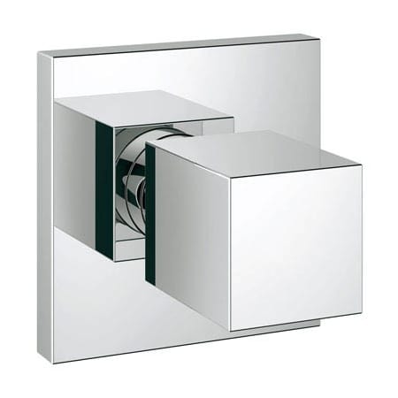 Grohe 19910000 Eurocube 2 3/4 Inch Cube Volume Control Trim