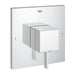 Grohe 19924000 Eurocube 7 1/4 Inch Single Function Pressure Balance Trim with Control Module