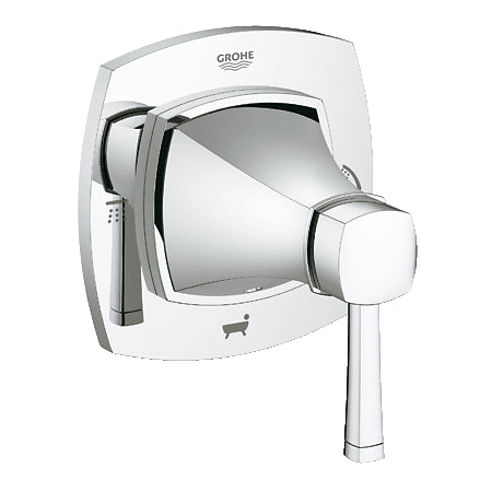 Grohe 19942 Grandera 4 3/8 Inch Single Lever Five Port Diverter Valve Trim