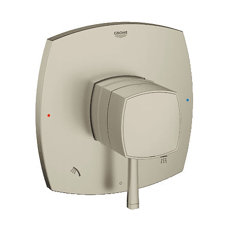Grohe 19946 Grandera 6 3/4 Inch Dual Function Pressure Balance Trim with Control Module