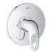 Grohe 19989 Eurostyle 6 3/4 Inch Pressure Balance Valve Trimset with Lever Handle