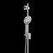 Riobel 2020 Handshower Set With 36" Slide Bar and 6-Function Handshower