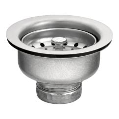 Moen 22037 Steel 3 - 1/2" Basket Strainer with Drain Assembly in Satin