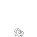 KOHLER K-22212 Disc Holder, Hot