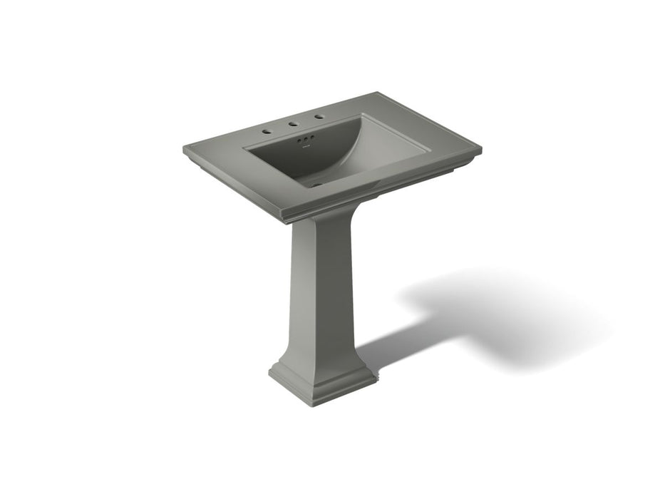 KOHLER K-2268-8 Memoirs Stately 30-3/4" rectangular pedestal bathroom sink