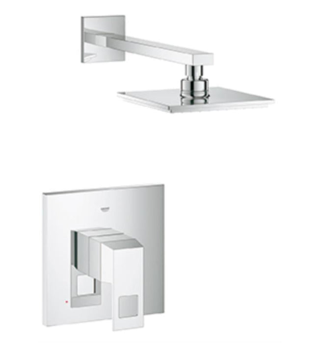 Grohe 23148000 Eurocube 7 1/4 Inch Single Handle Shower Set