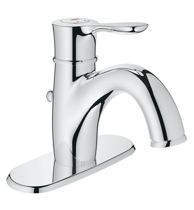 Grohe 23306 Parkfield 5 Inch Single Handle Lavatory Deck Mounted Bathroom Faucet with Drain